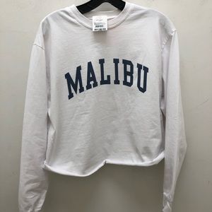 Brandy Melville Cropped Sweatshirt